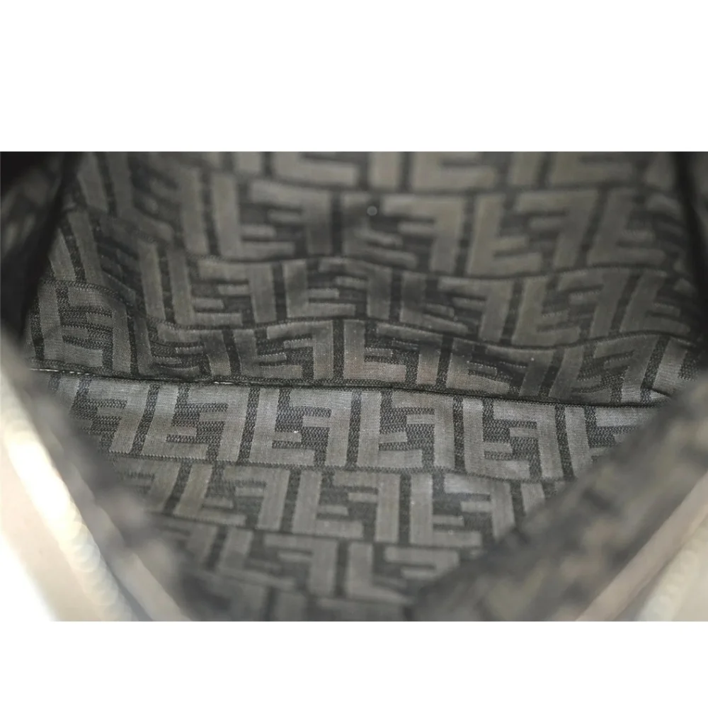 Authentic FENDI Zucca Clutch Nylon &  Leather clutch - Picture 6 of 9